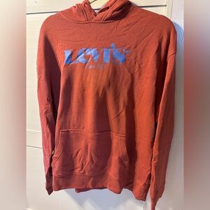Levi's Red Relaxed Hoodie